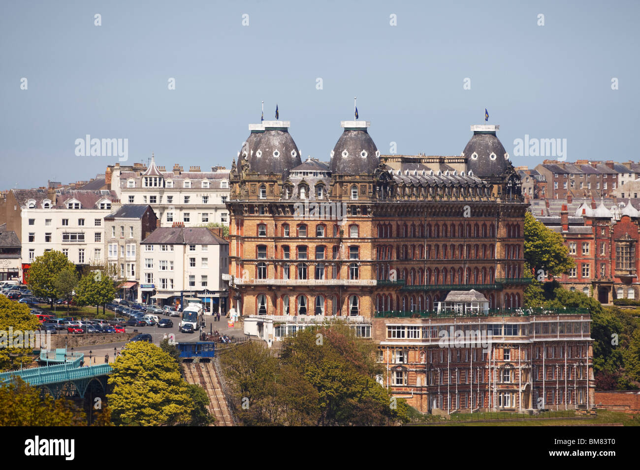 The Grand Hotel Scarborough, Yorkshire, England Stock Photo