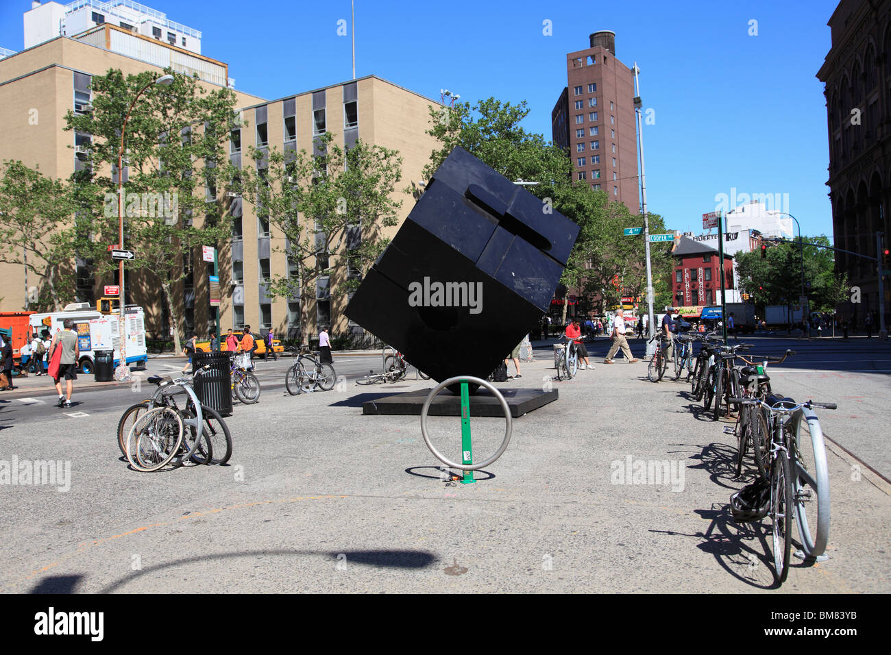 Astor Place Cube, The Alamo, Astor Place, Greenwich Village, Manhattan