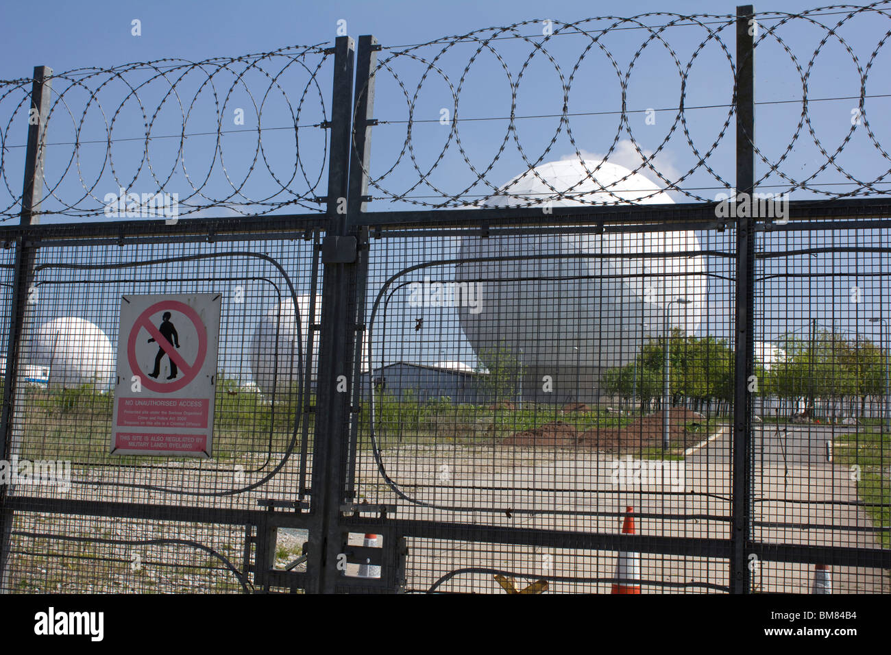 "Golf Ball" early warning defence system at Menwith Hill, Yorkshire