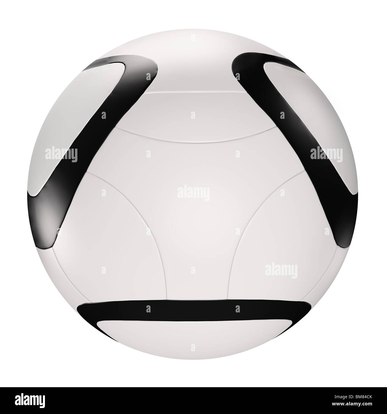 Soccer ball isolated over the white 3d render Stock Photo - Alamy