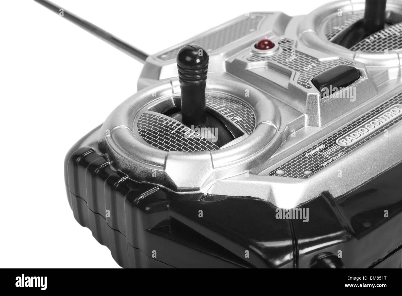 Closeup of a car game controller Stock Photo Alamy