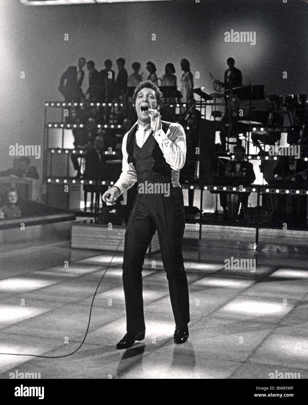 TOM JONES - Welsh singer about 1970 Stock Photo - Alamy