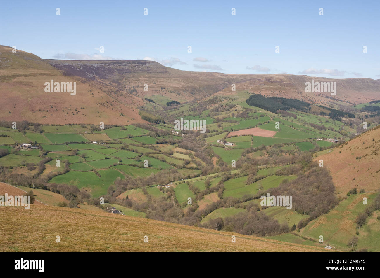 Pen Alltmawr and Waun Fach, Walking in the Black Mountains, Wales, UK
