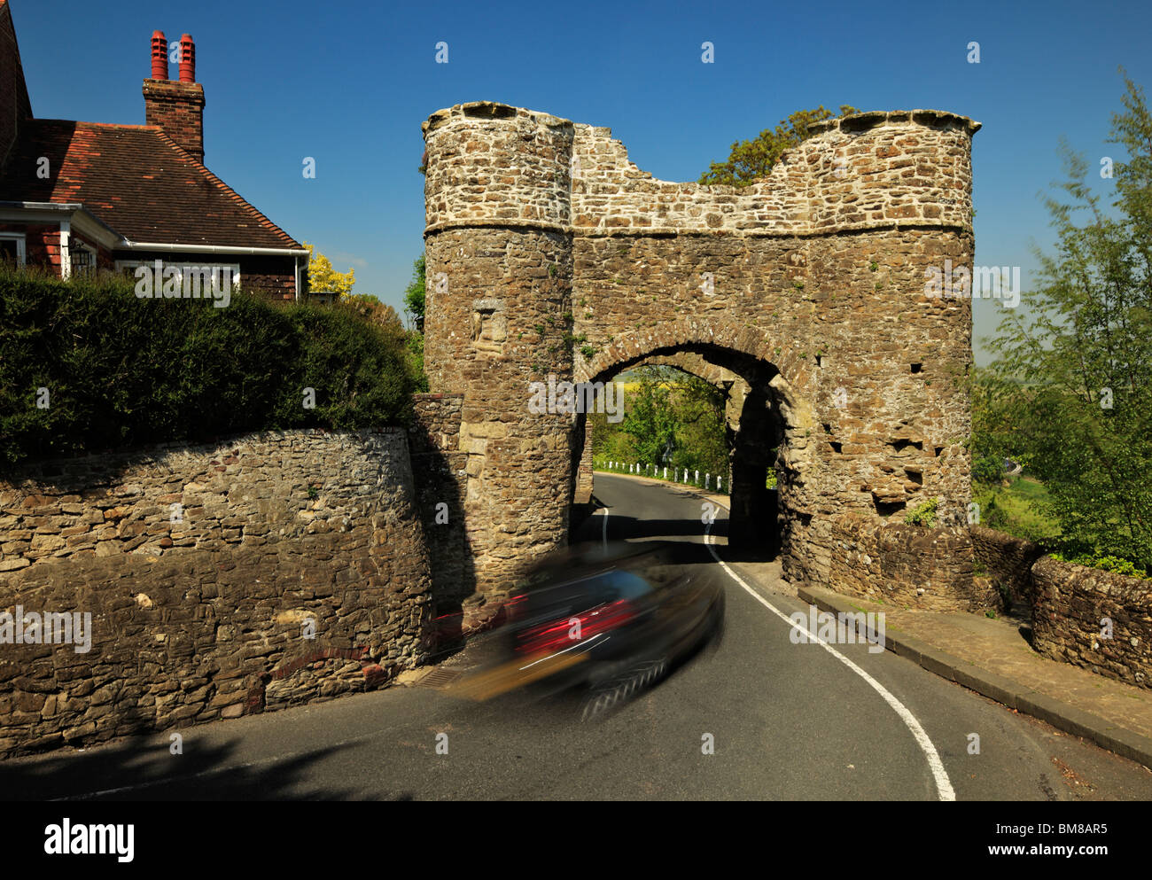 Strand Gate at Winchelsea. Stock Photo