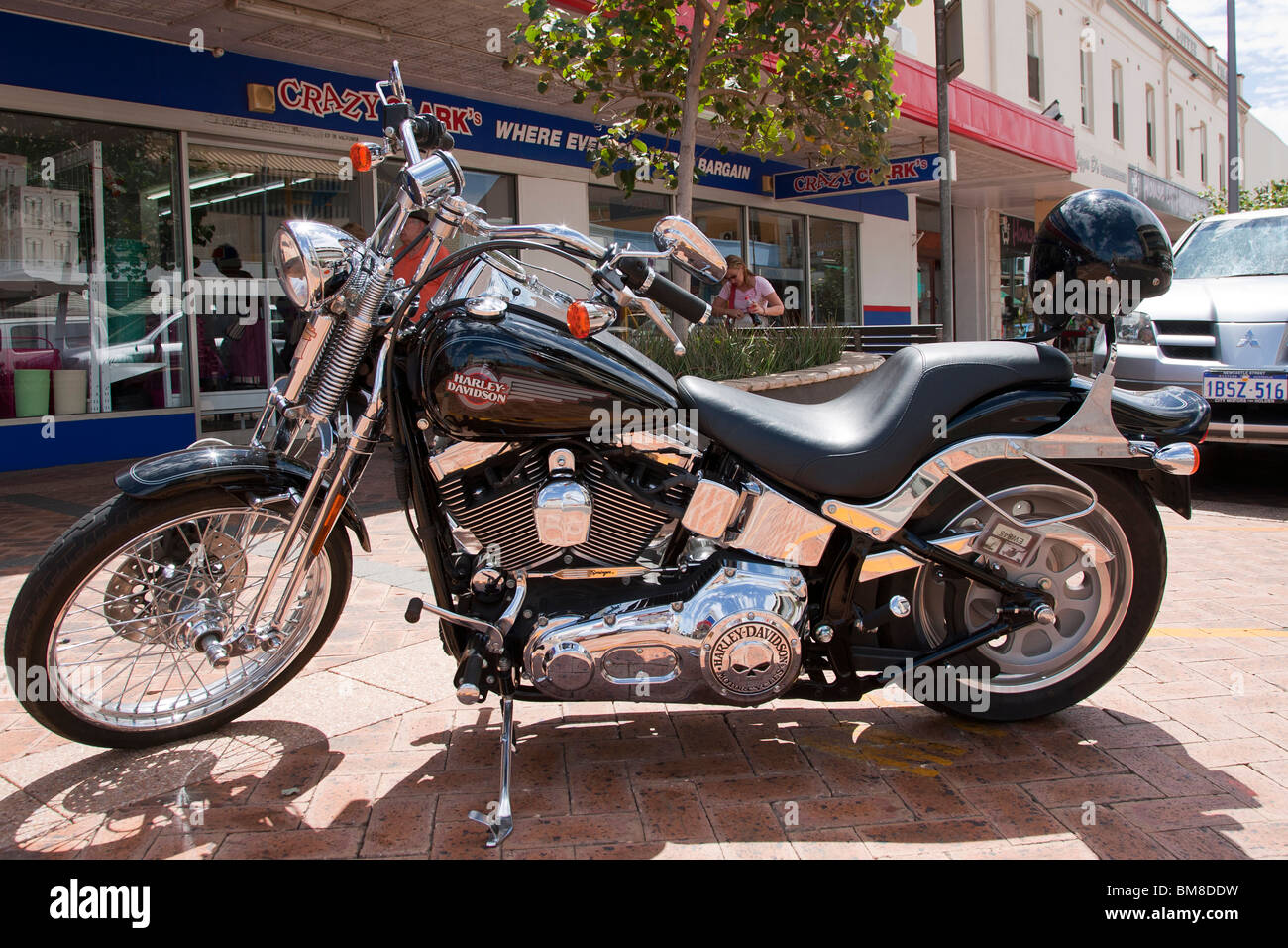 Harley Davidson Motorbike Stock Photo Alamy