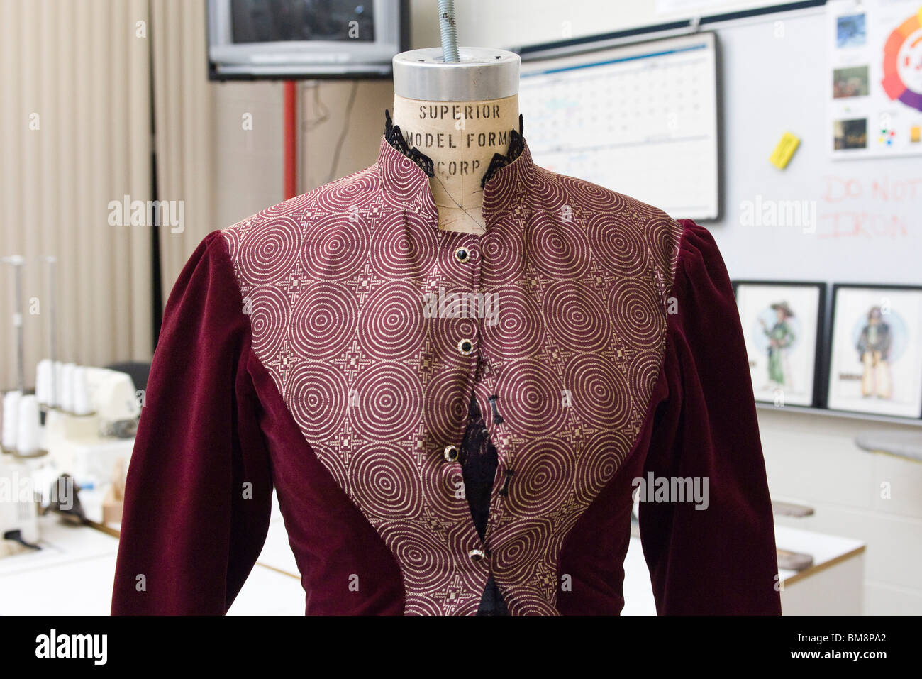 Dress on dressmaker's form Stock Photo Alamy