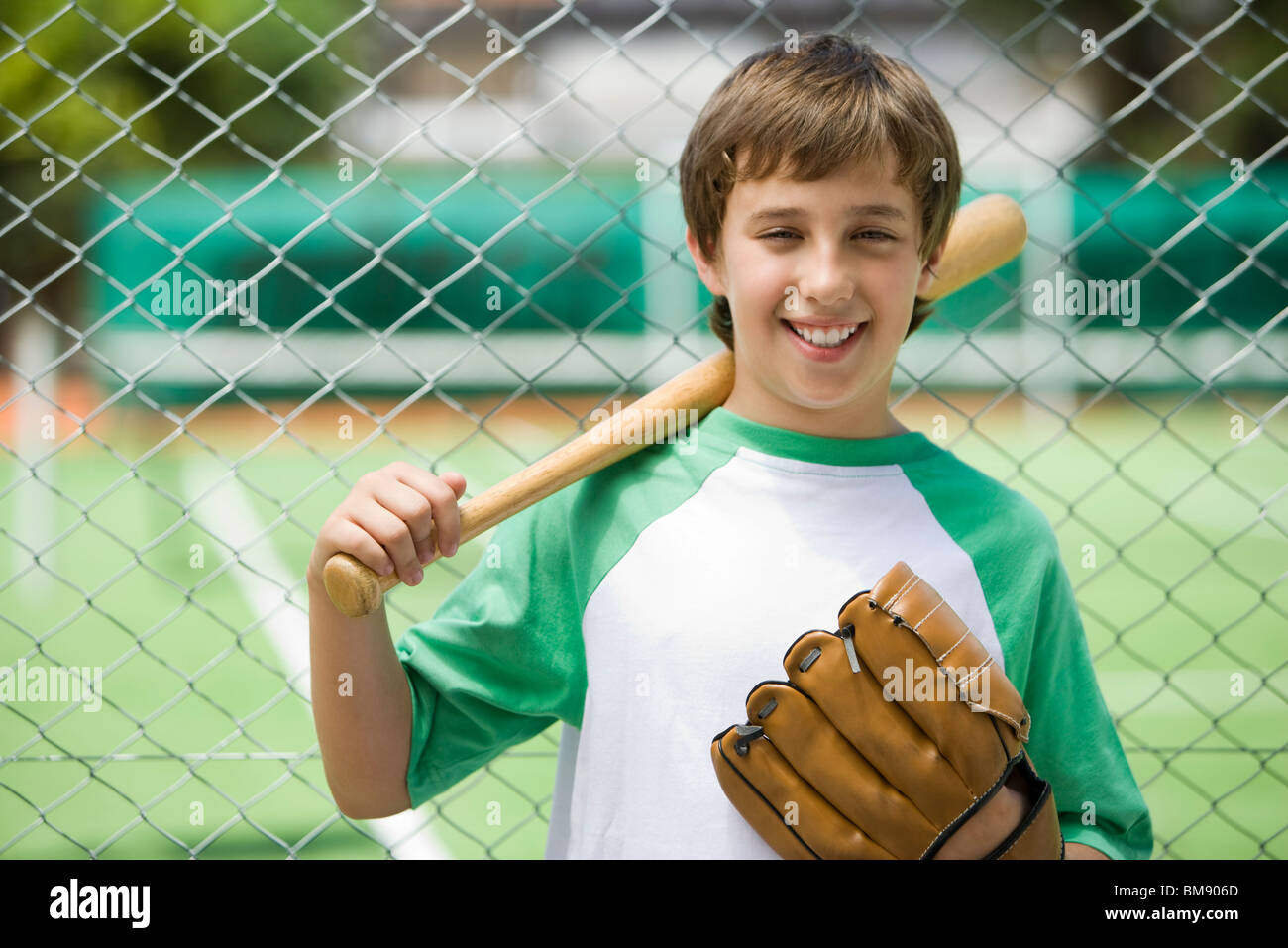 Young baseball player, portrait Stock Photo Alamy