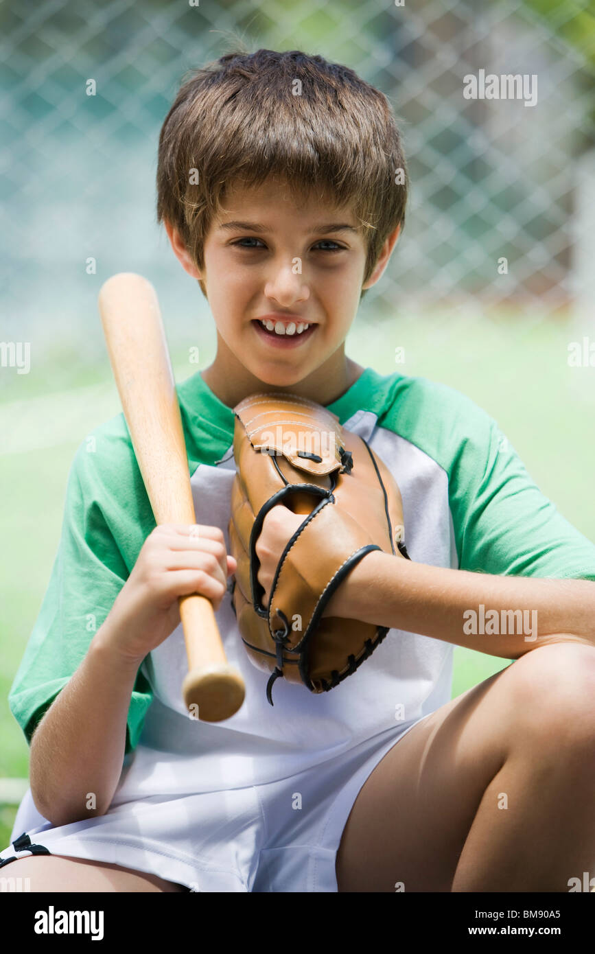Young baseball player, portrait Stock Photo Alamy