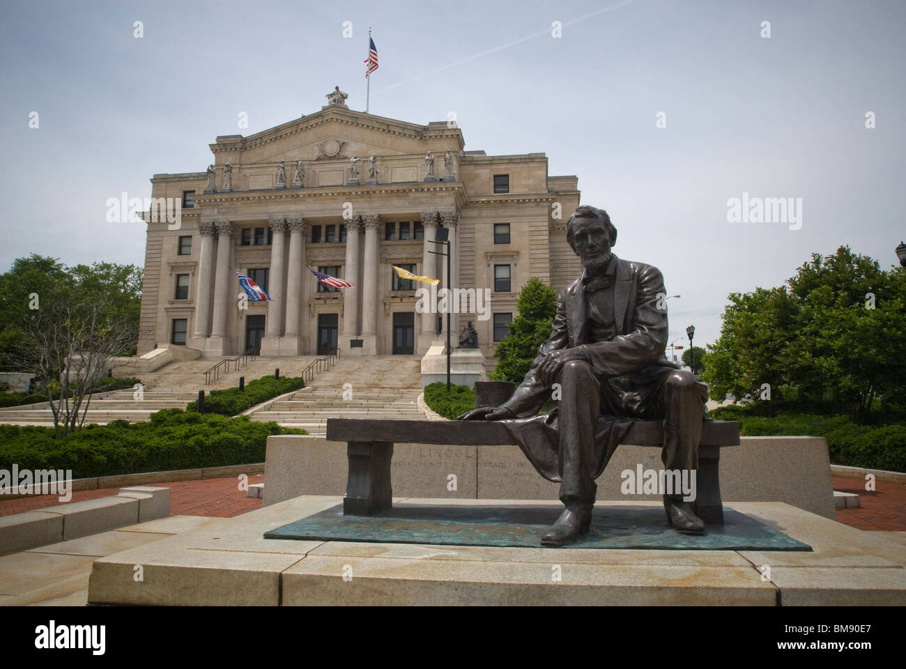 The Essex County Courthouse in Newark, NJ Stock Photo