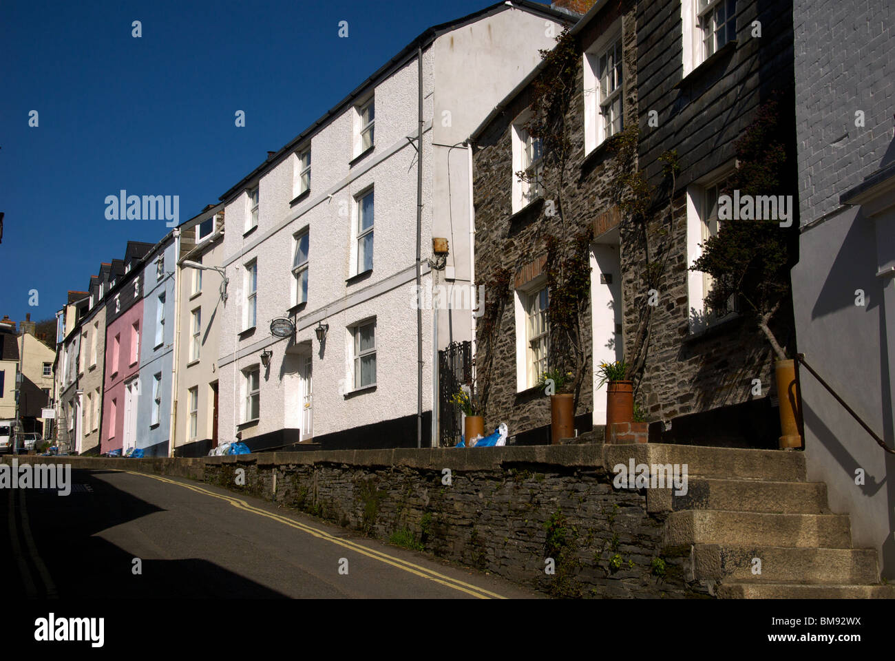 Padstow Cornwall UK Harbour Harbor Quay Stock Photo Alamy