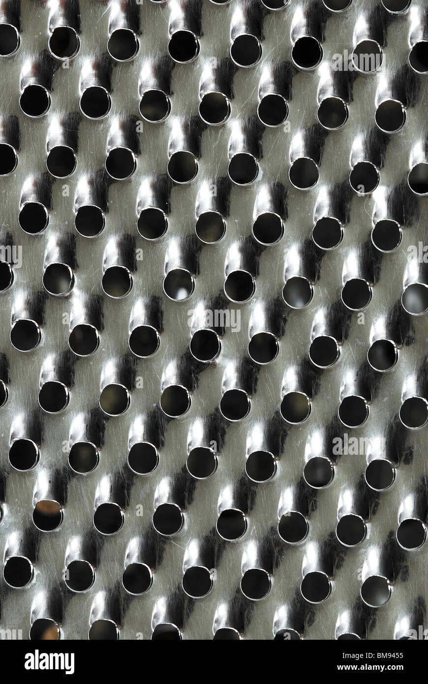 Side view of food grater. May 2010 Stock Photo