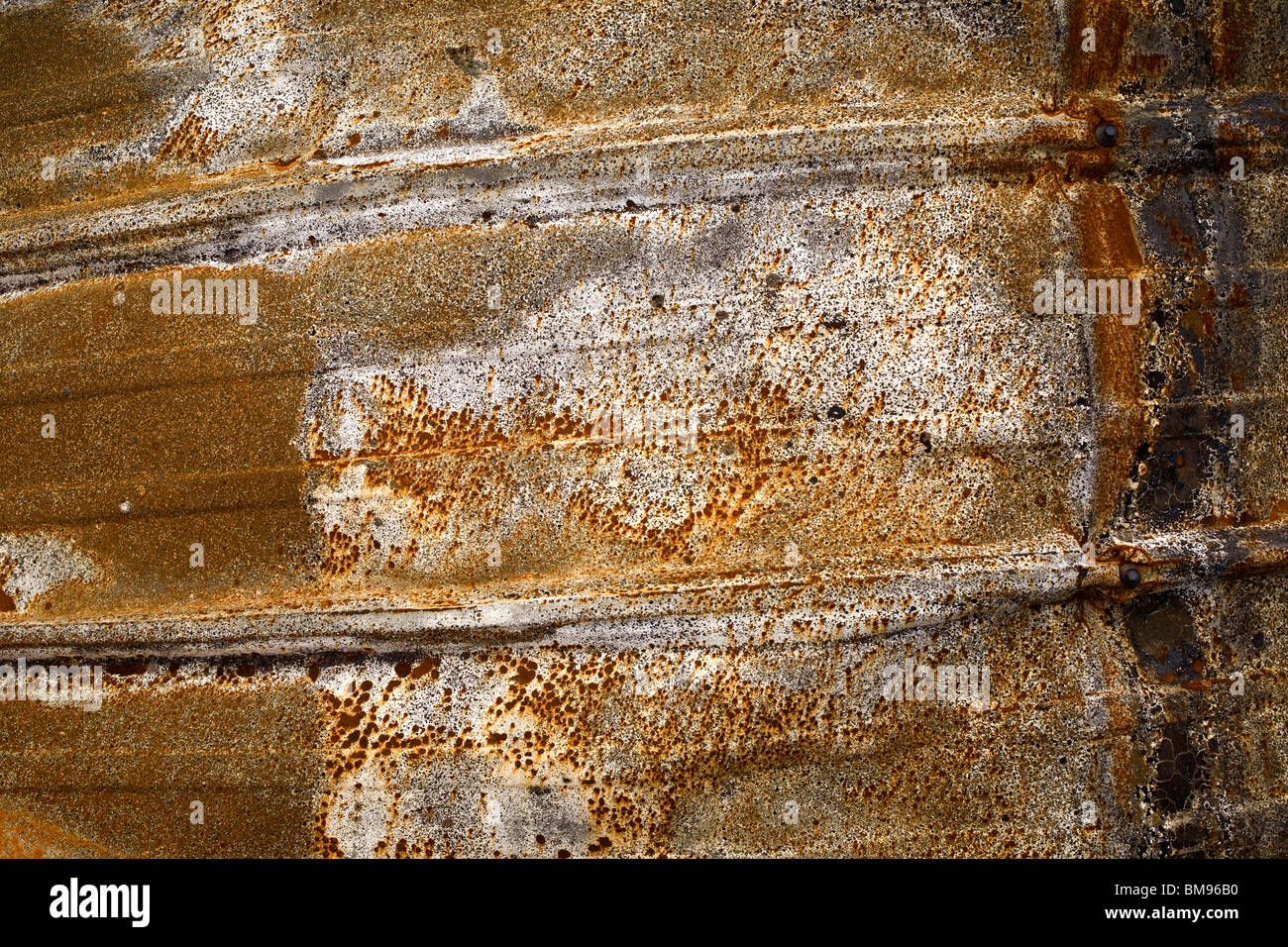 Detail Of Burned And Rusty Metal Stock Photo Alamy