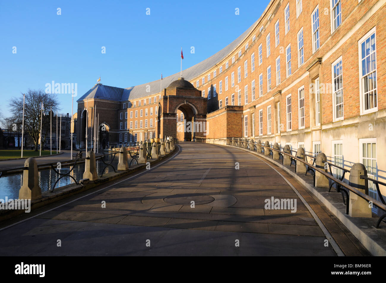 Bristol city council offices (City Hall) on a sunny morning Stock Photo