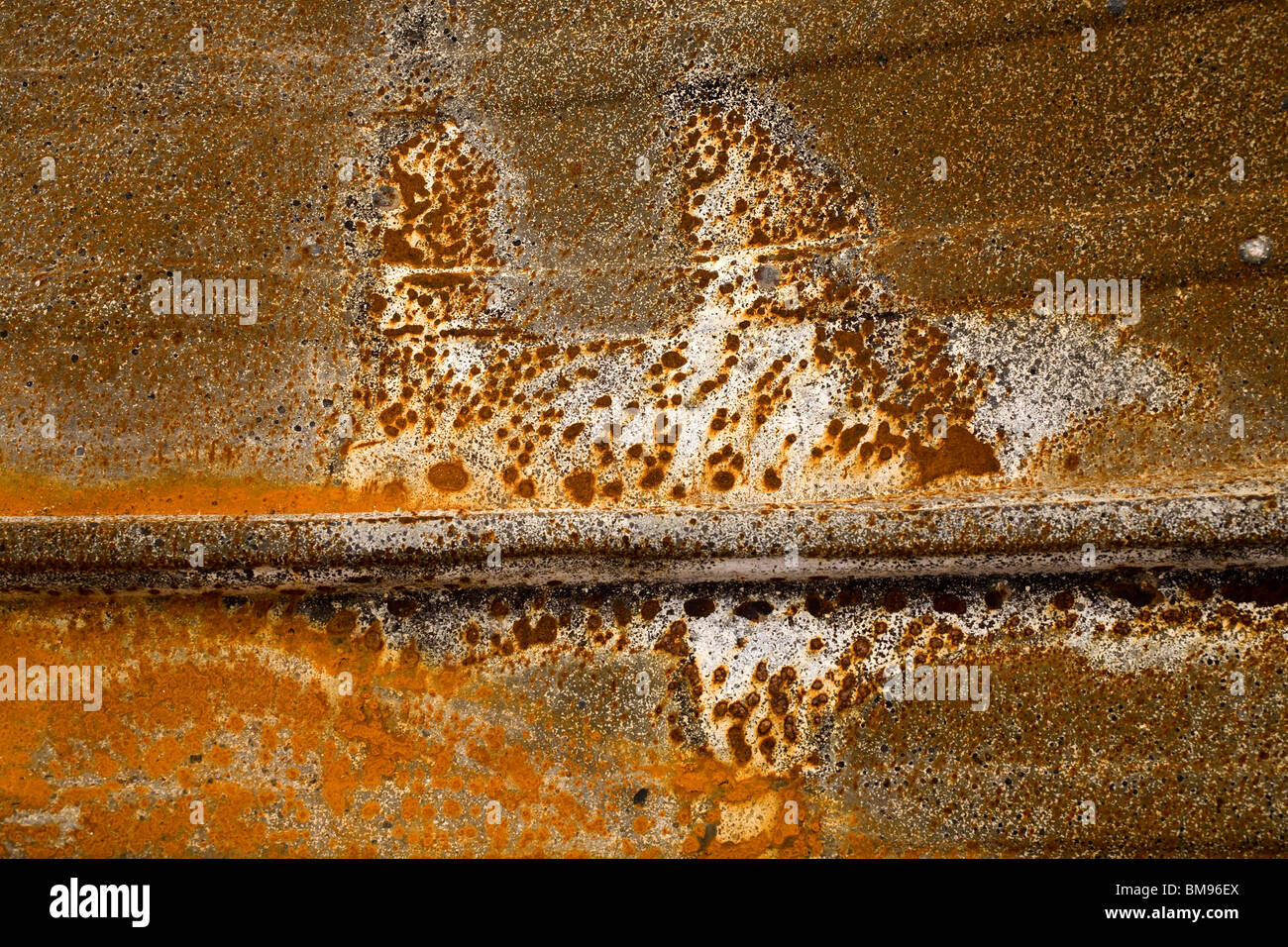 Detail Of Burned And Rusty Metal Stock Photo Alamy