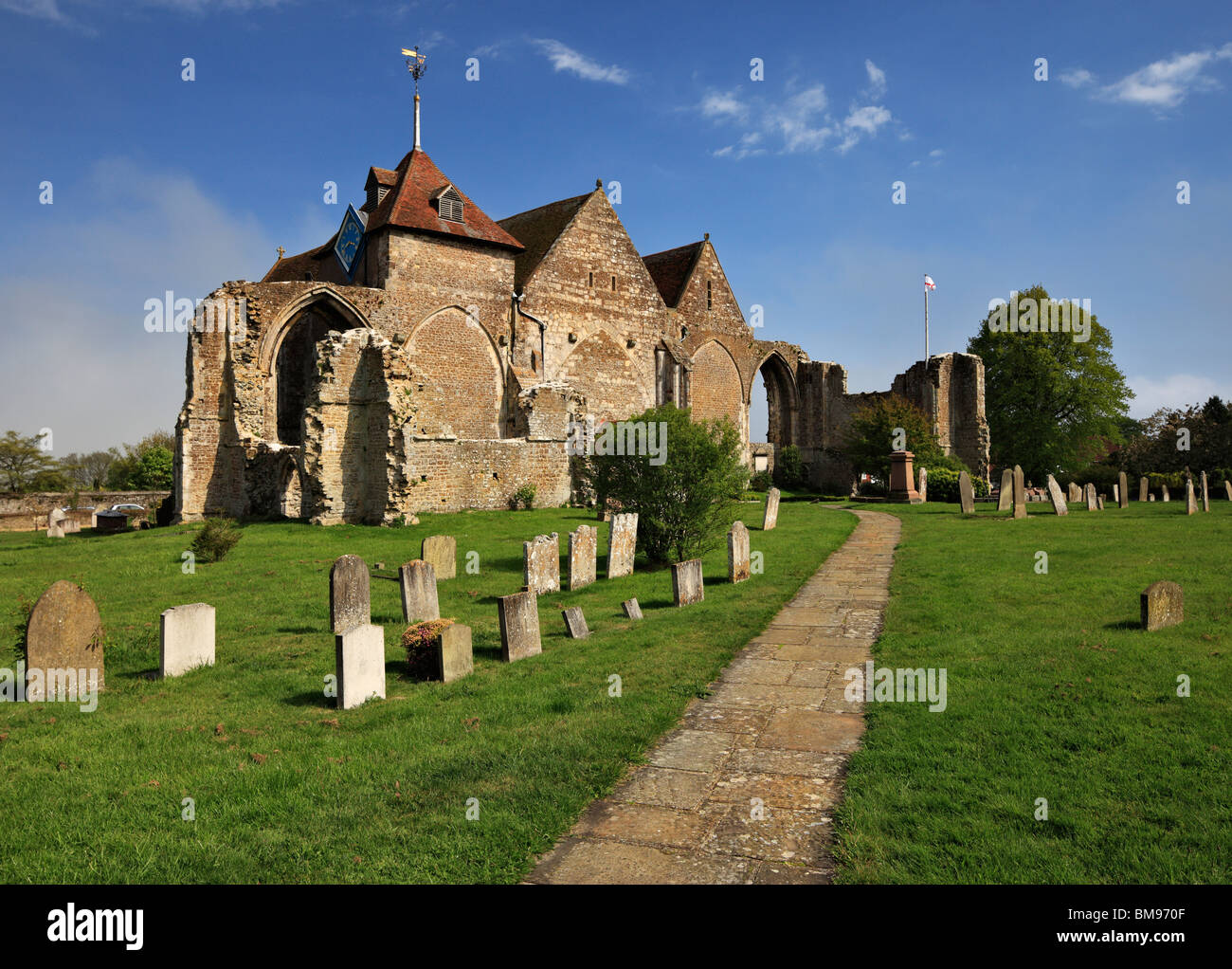 The Church of St. Thomas the Martyr, Winchelsea. Stock Photo