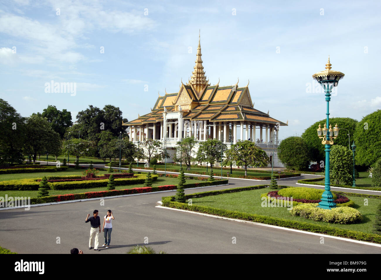 Chan Chhaya Pavilion (Moonlight Pavilion), Phnom Penh, Cambodia. Stock Photo