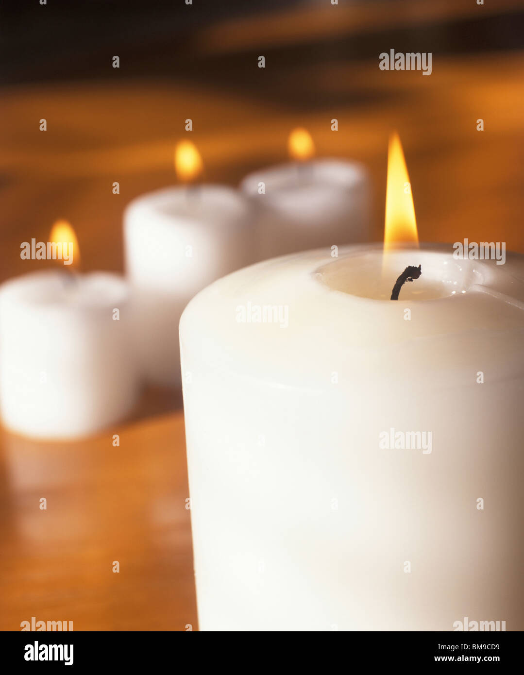 Group people candles table spiritual hires stock photography and