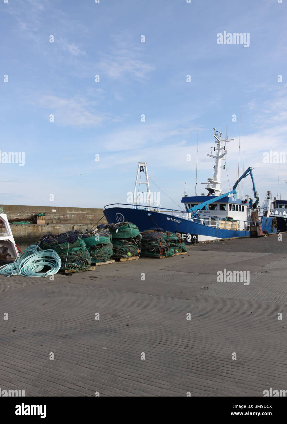 Fishing boat in macduff hi-res stock photography and images - Alamy