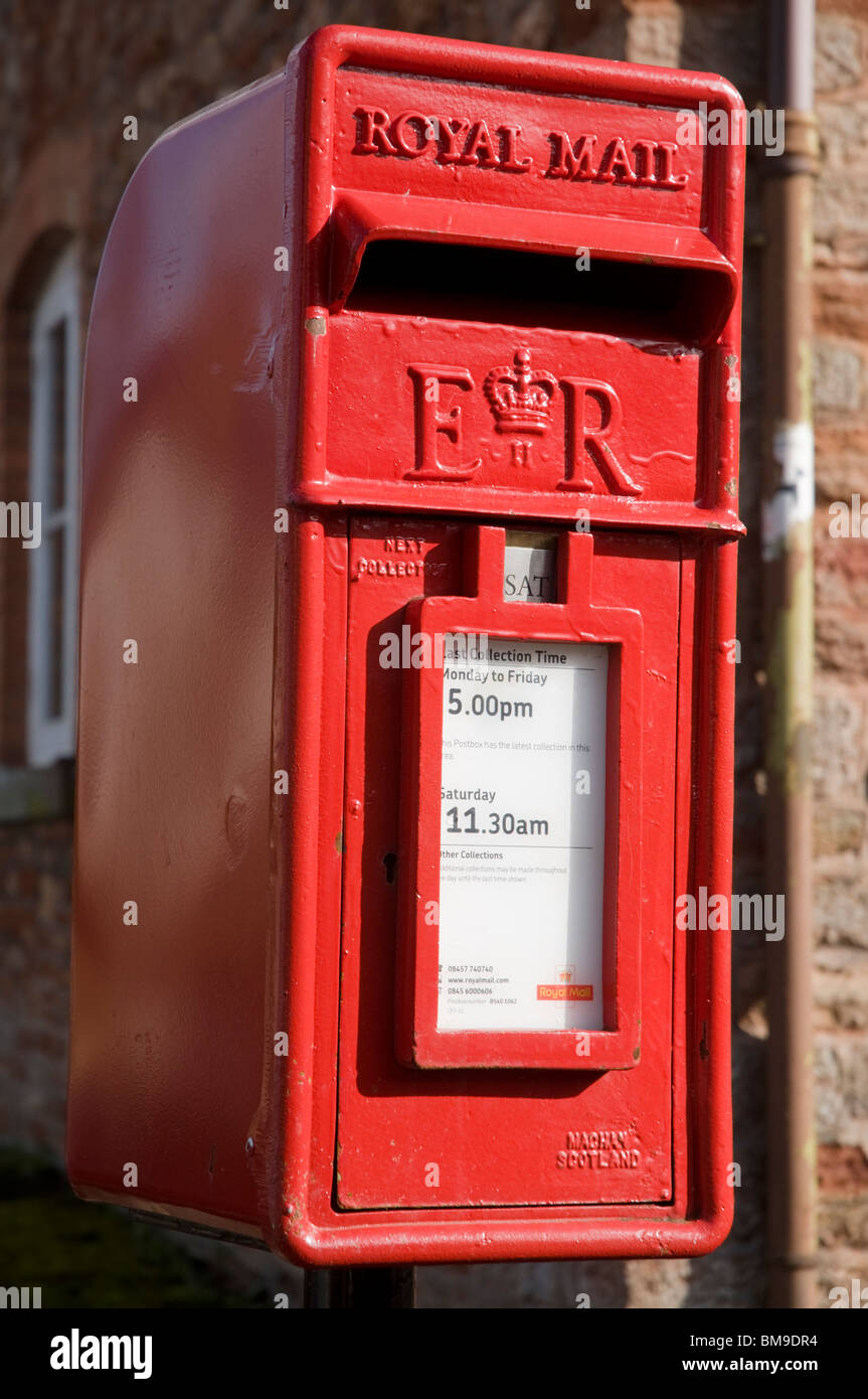 Rural Post Box Stock Photo Alamy