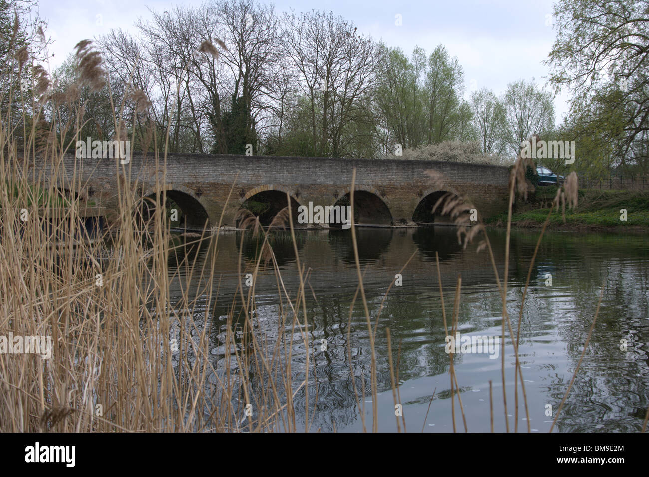 Oakley bridge Bedfordshire Stock Photo Alamy