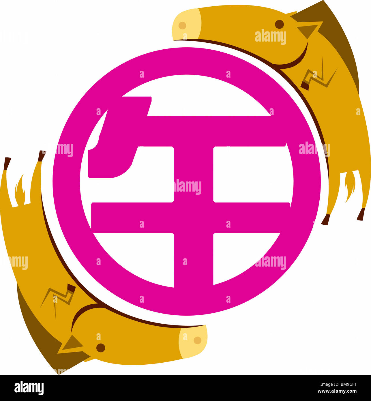 Chinese Zodiac Sign Stock Photo Alamy