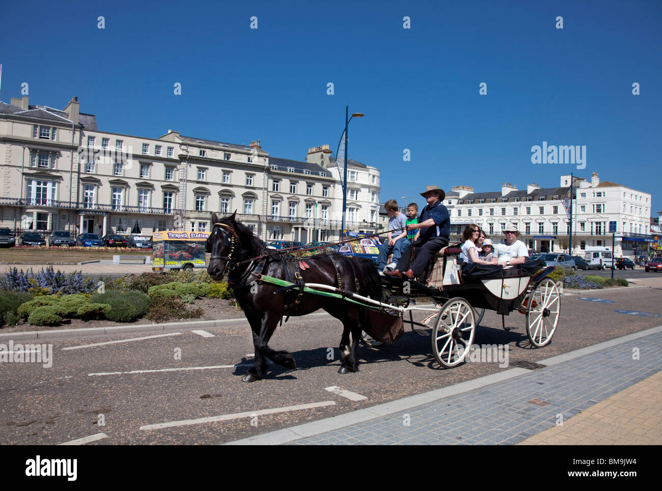 Great yarmouth pleasure beach horse hires stock photography and images