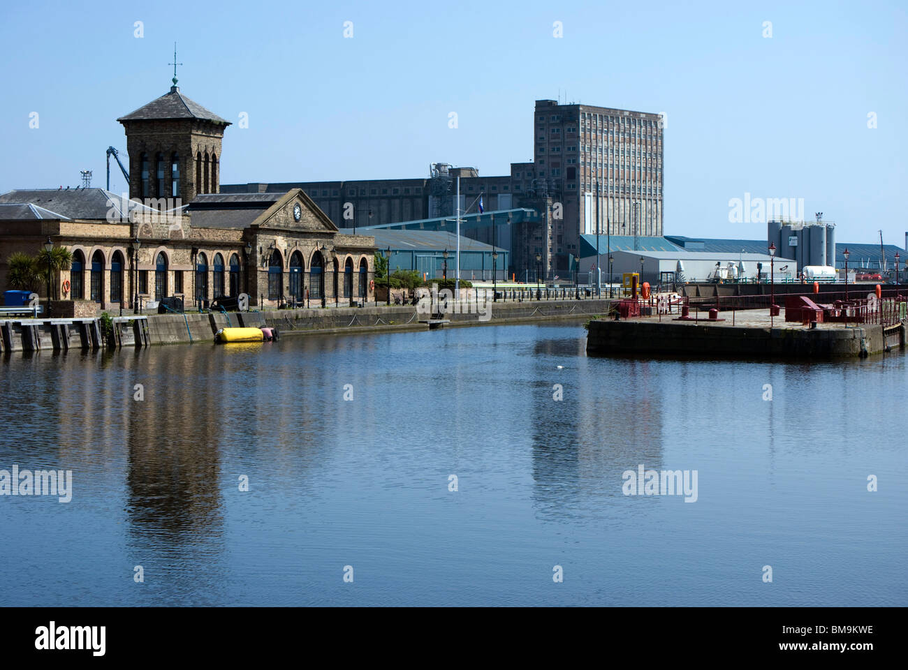 Part of Leith Docks, Edinburgh, Scotland Stock Photo Alamy