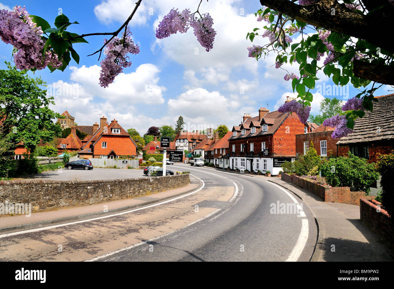 Chiddingfold village Surrey, England Stock Photo