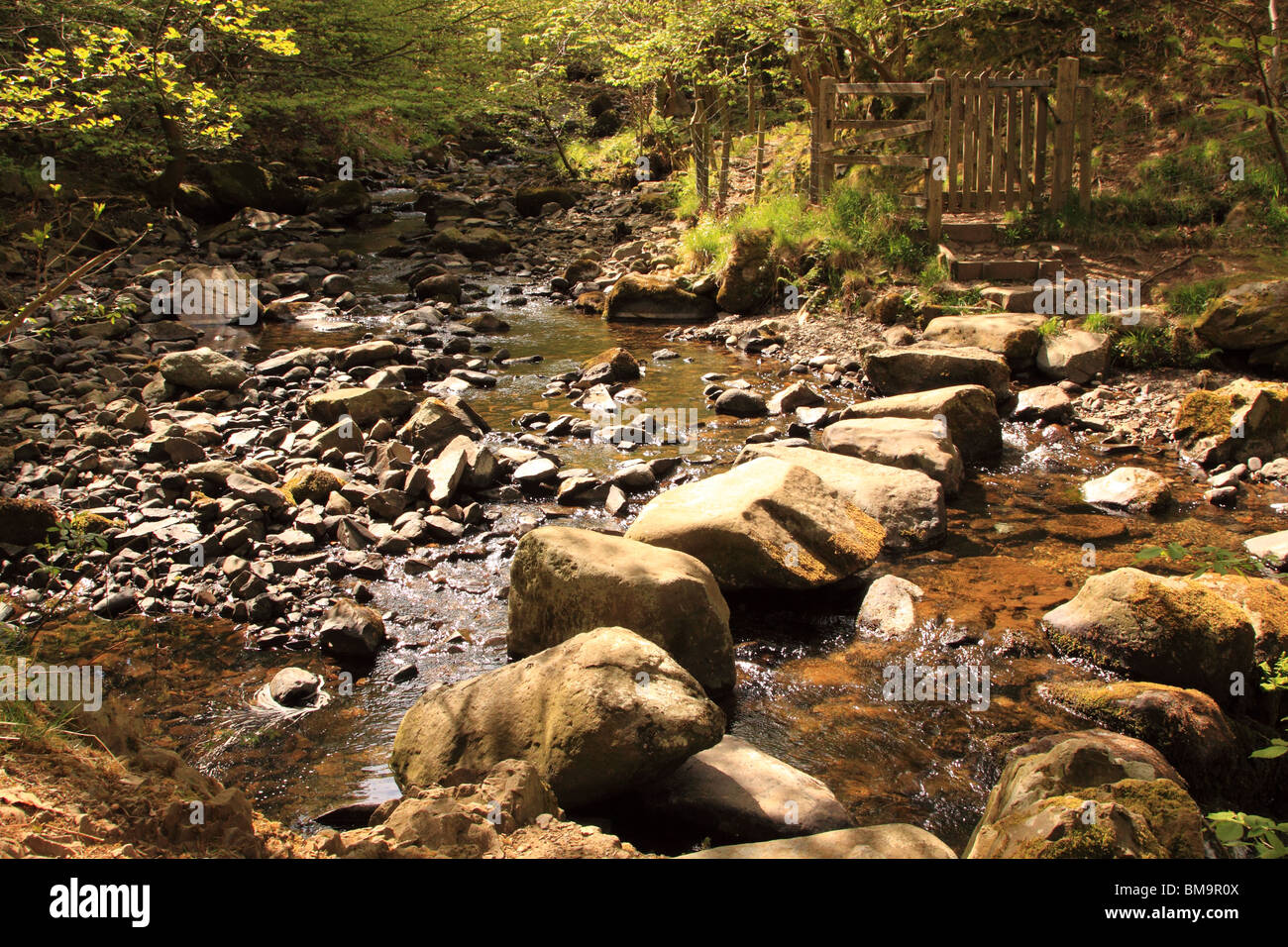 Nant-y-Coed  Llanfairfechan North wales Stock Photo