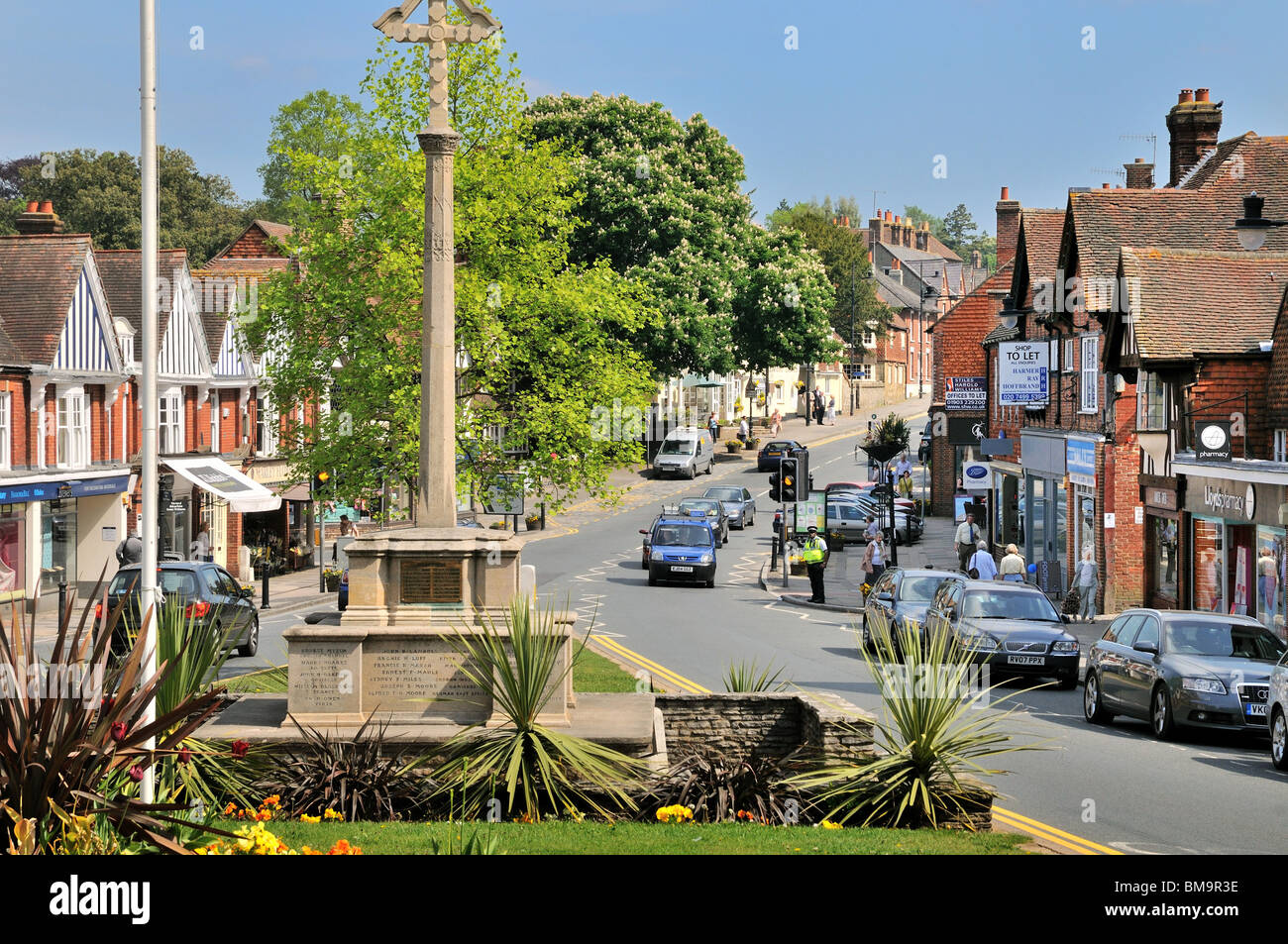 Haslemere town centre Stock Photo