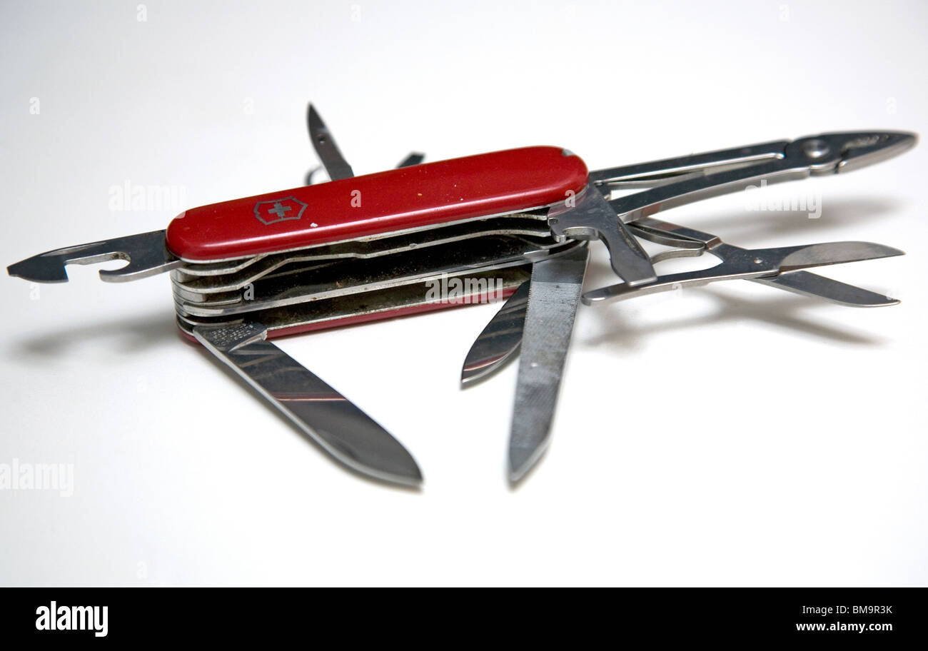Swiss Army Knife, London Stock Photo