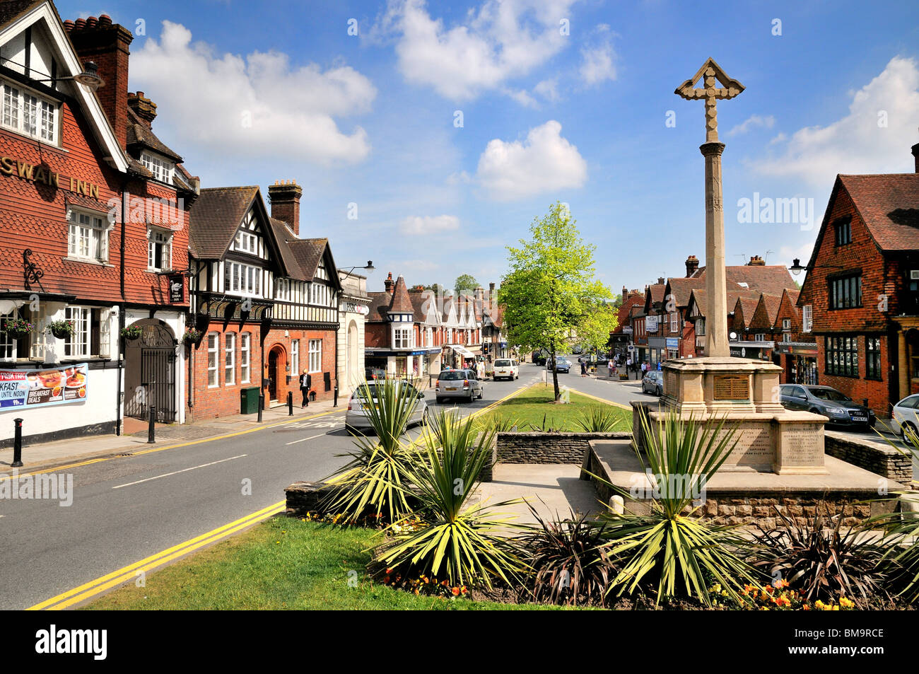 Haslemere town centre,Surrey UK Stock Photo