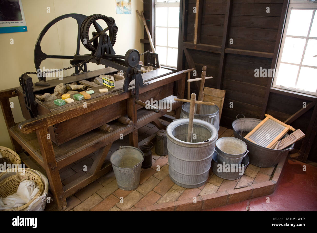 Old laundry equipment museum east hires stock photography and images