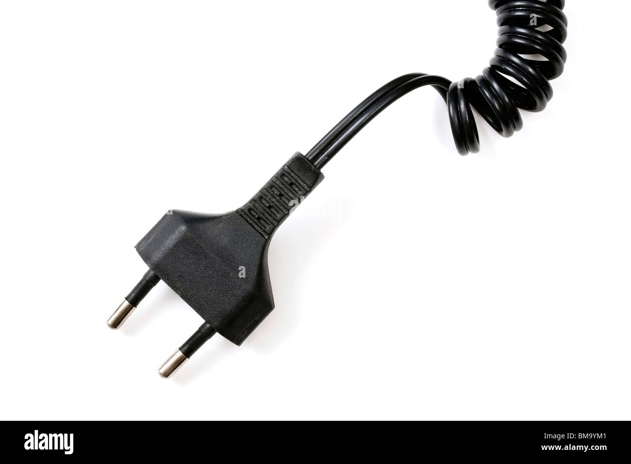 Electric plug isolated on white background Stock Photo Alamy