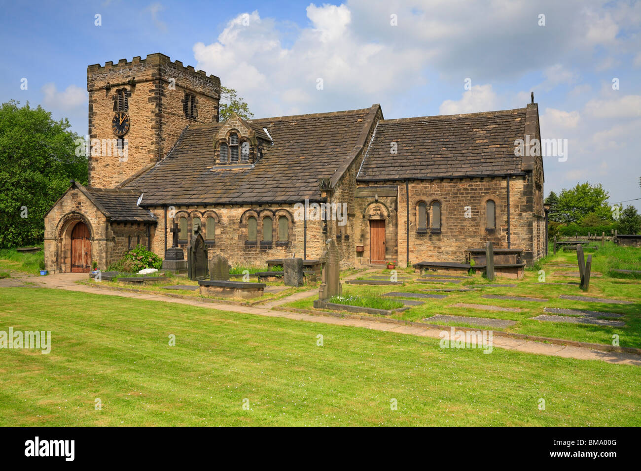 St Peter's Church, Hartshead near Liversedge, West Yorkshire, England
