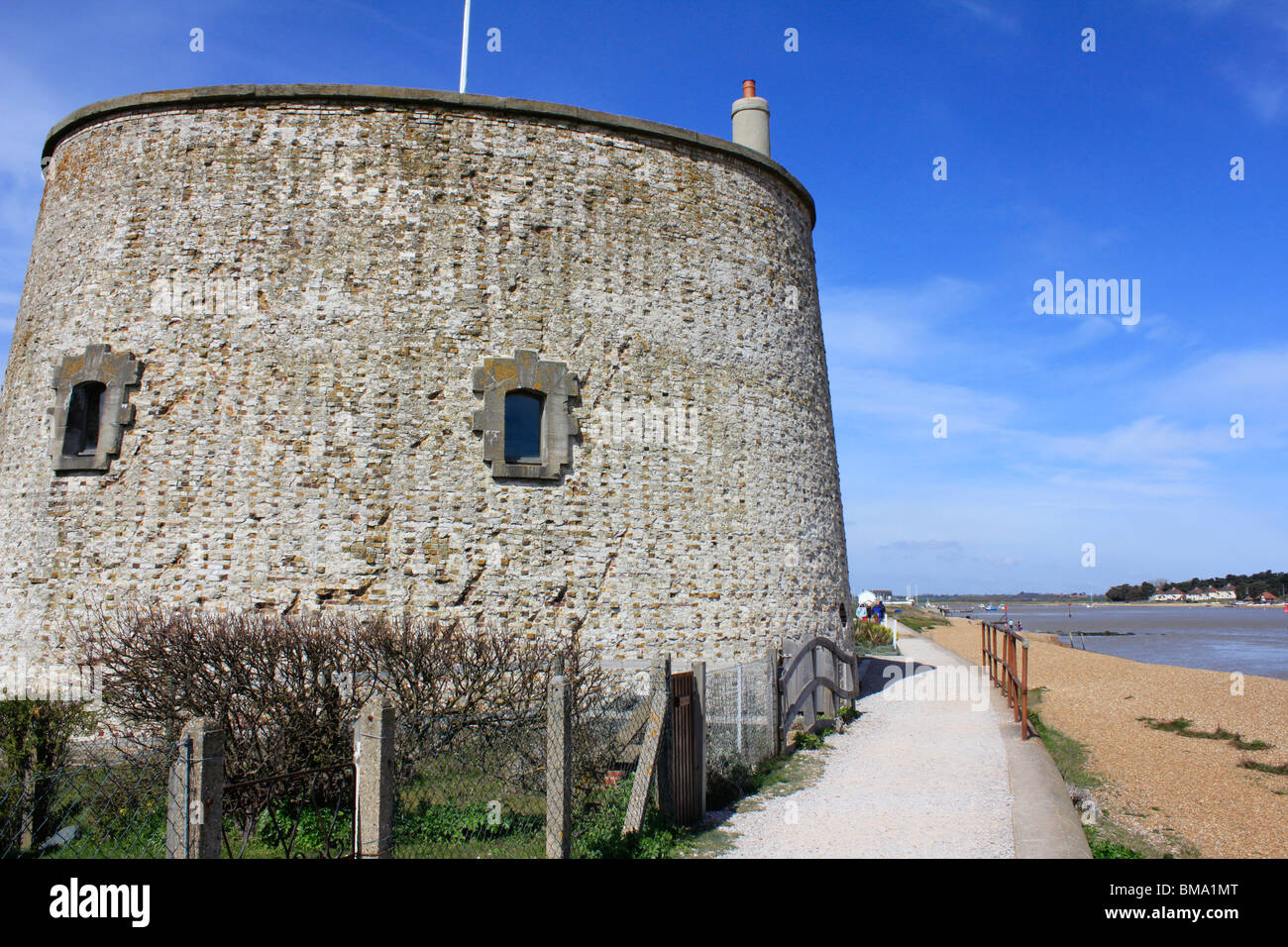 old Felixstowe martello tower Suffolk, England Stock Photo - Alamy