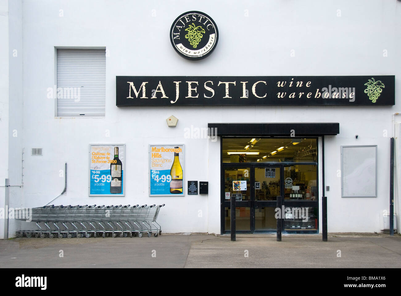 Majestic wine warehouse, Bristol, England, UK Stock Photo Alamy