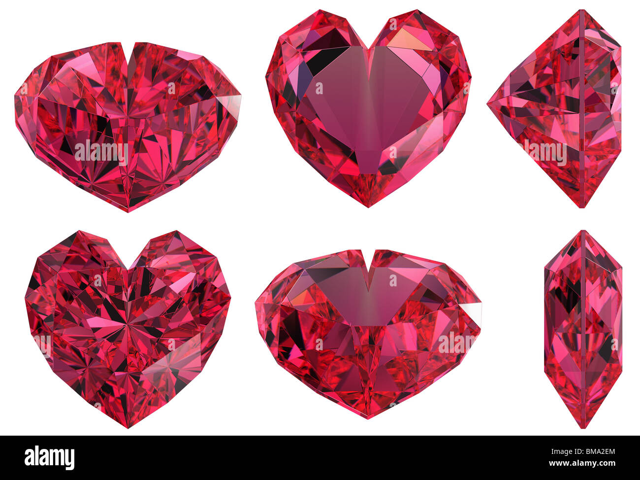 red heart diamond
