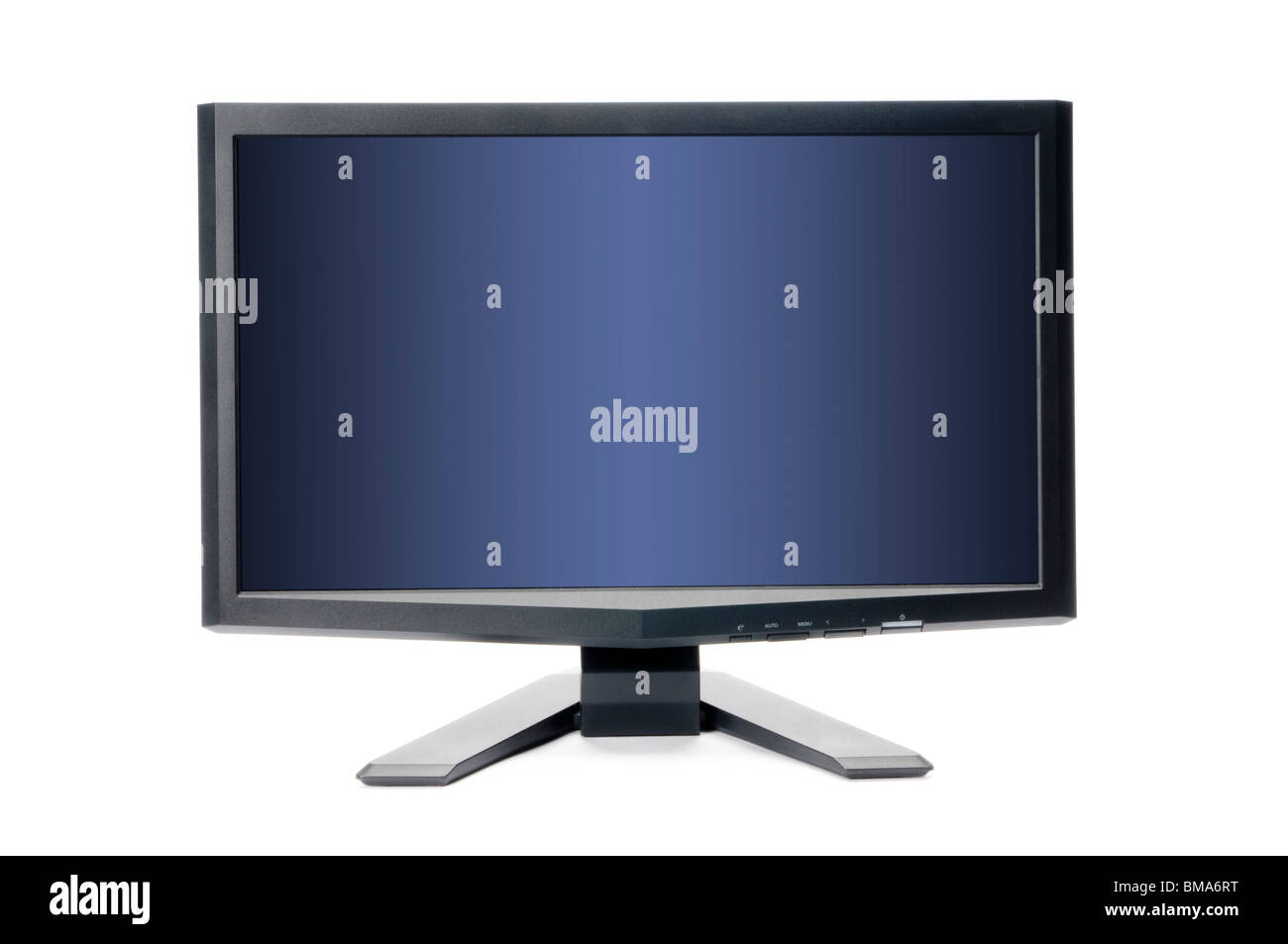 blank high definition computer monitor Stock Photo