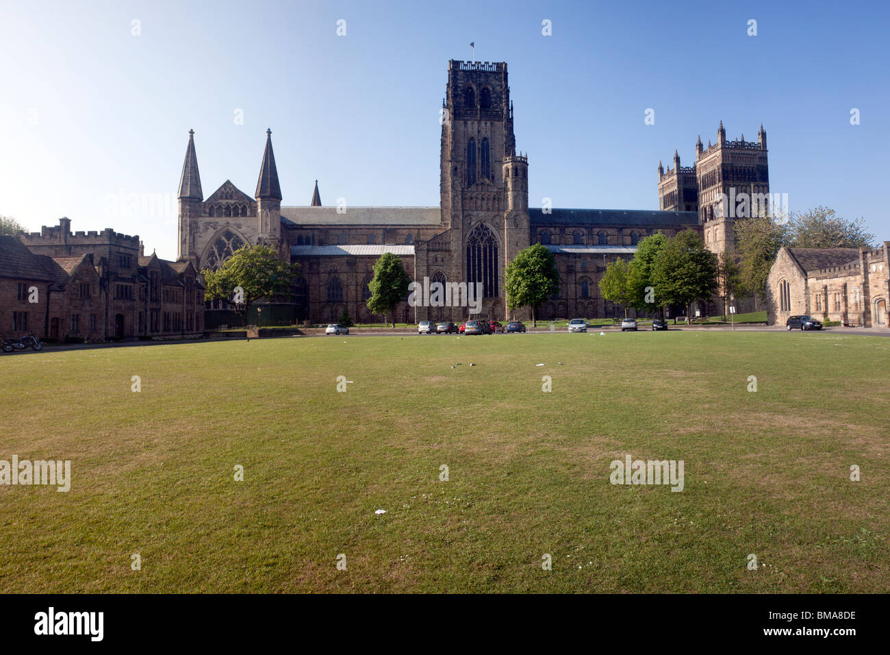 Durham Cathedral, in the city of Durham in northeast England Stock Photo