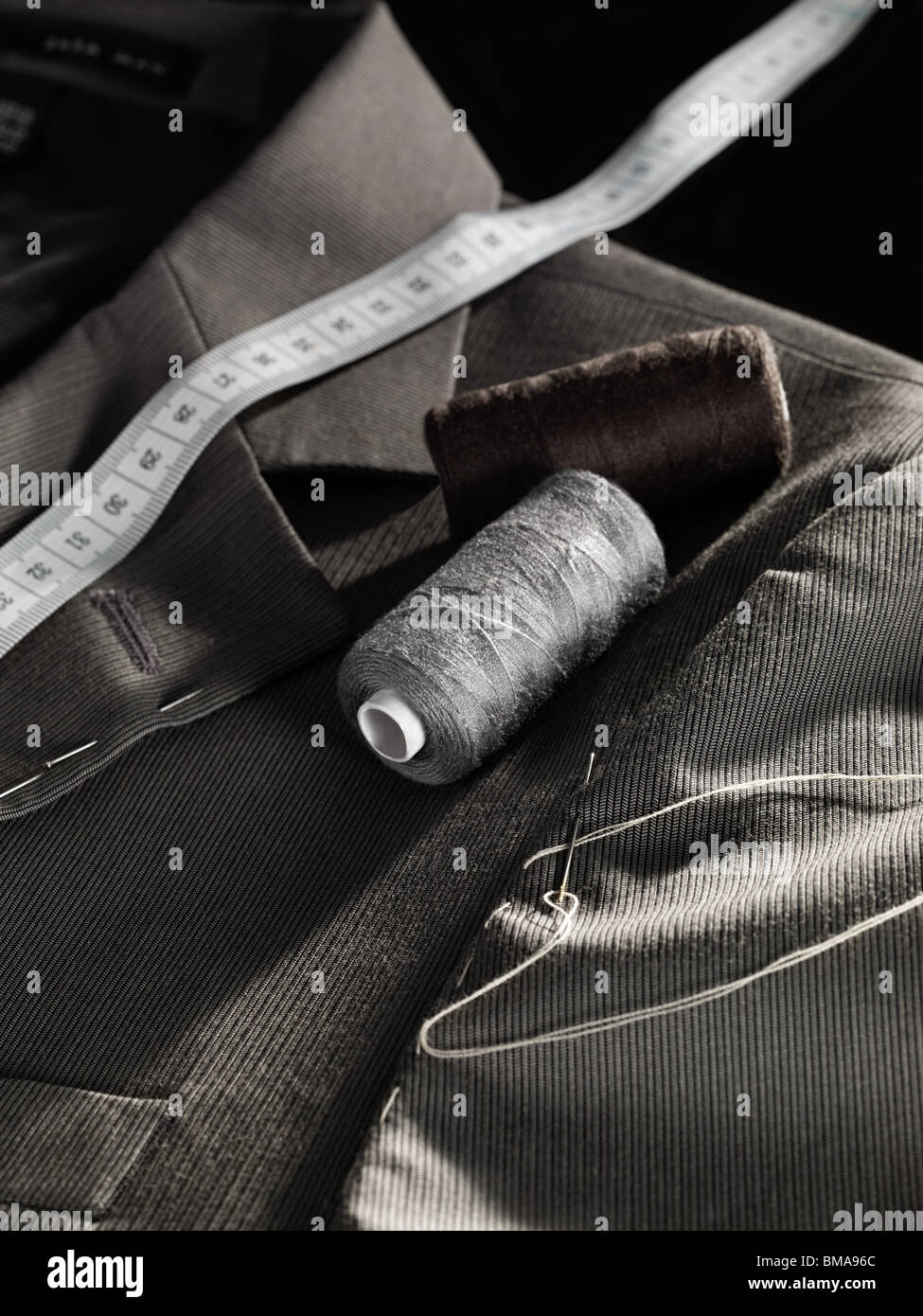Tailoring a jacket Stock Photo Alamy