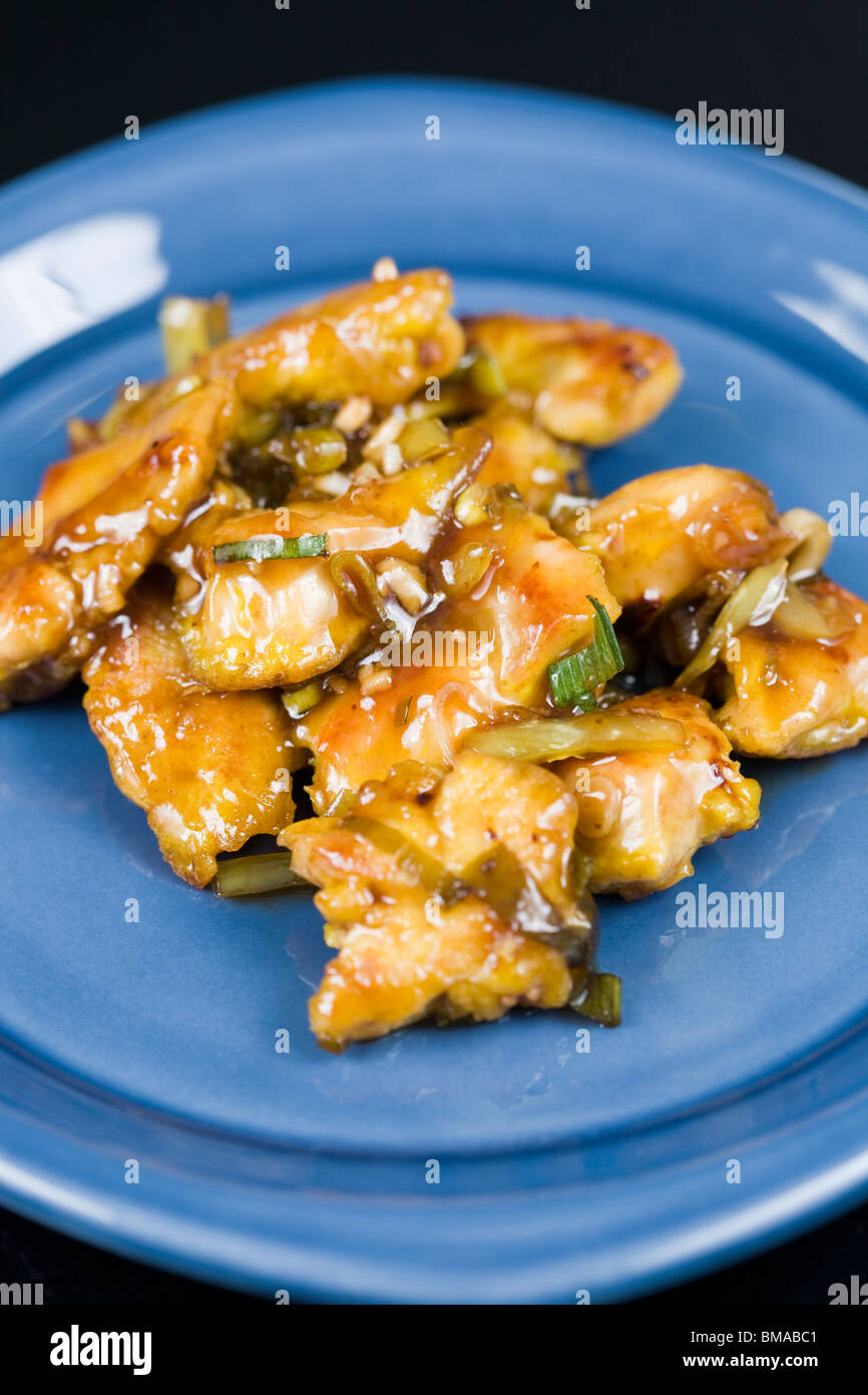 General Tso's Chicken, Chinese meal Stock Photo - Alamy