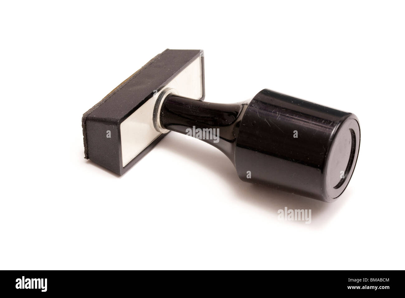 Rubber stamp isolated on white Stock Photo - Alamy