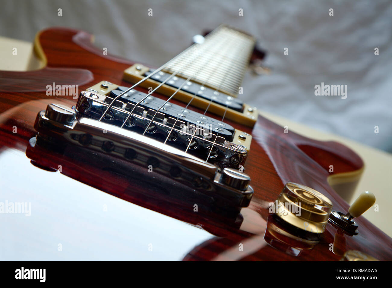 Electric guitar Stock Photo