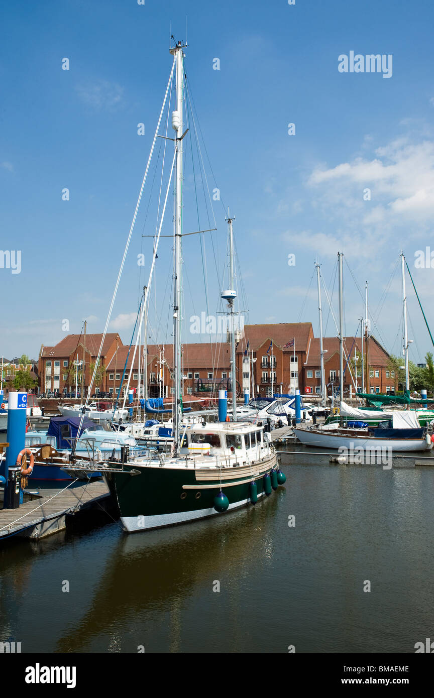 Hull Marina UK Stock Photo Alamy