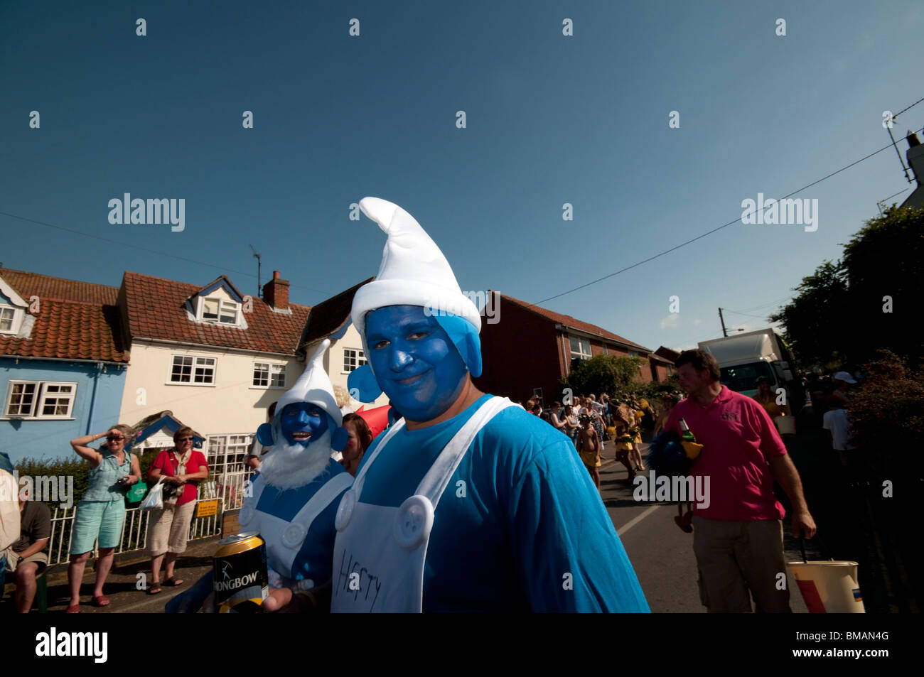Smurf party hi-res stock photography and images - Alamy