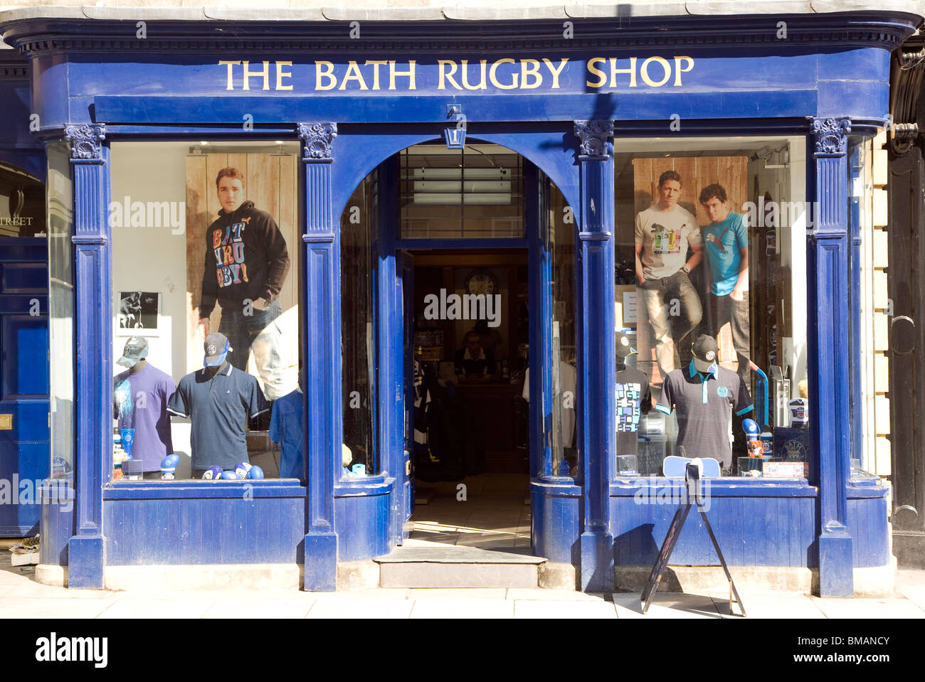 The Bath Rugby Shop, Bath Stock Photo Alamy