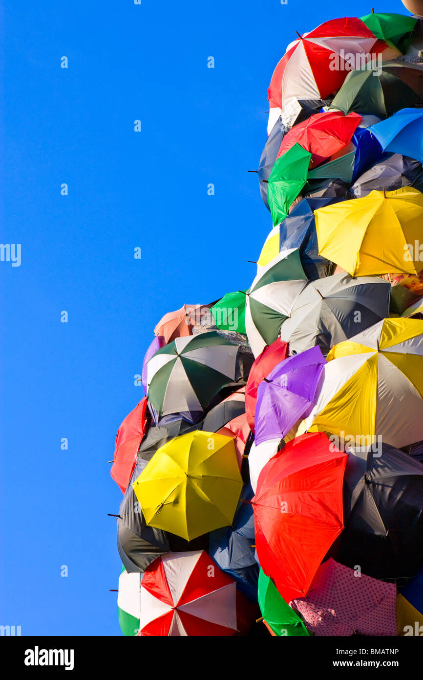 Umbrellas crowd hires stock photography and images Alamy