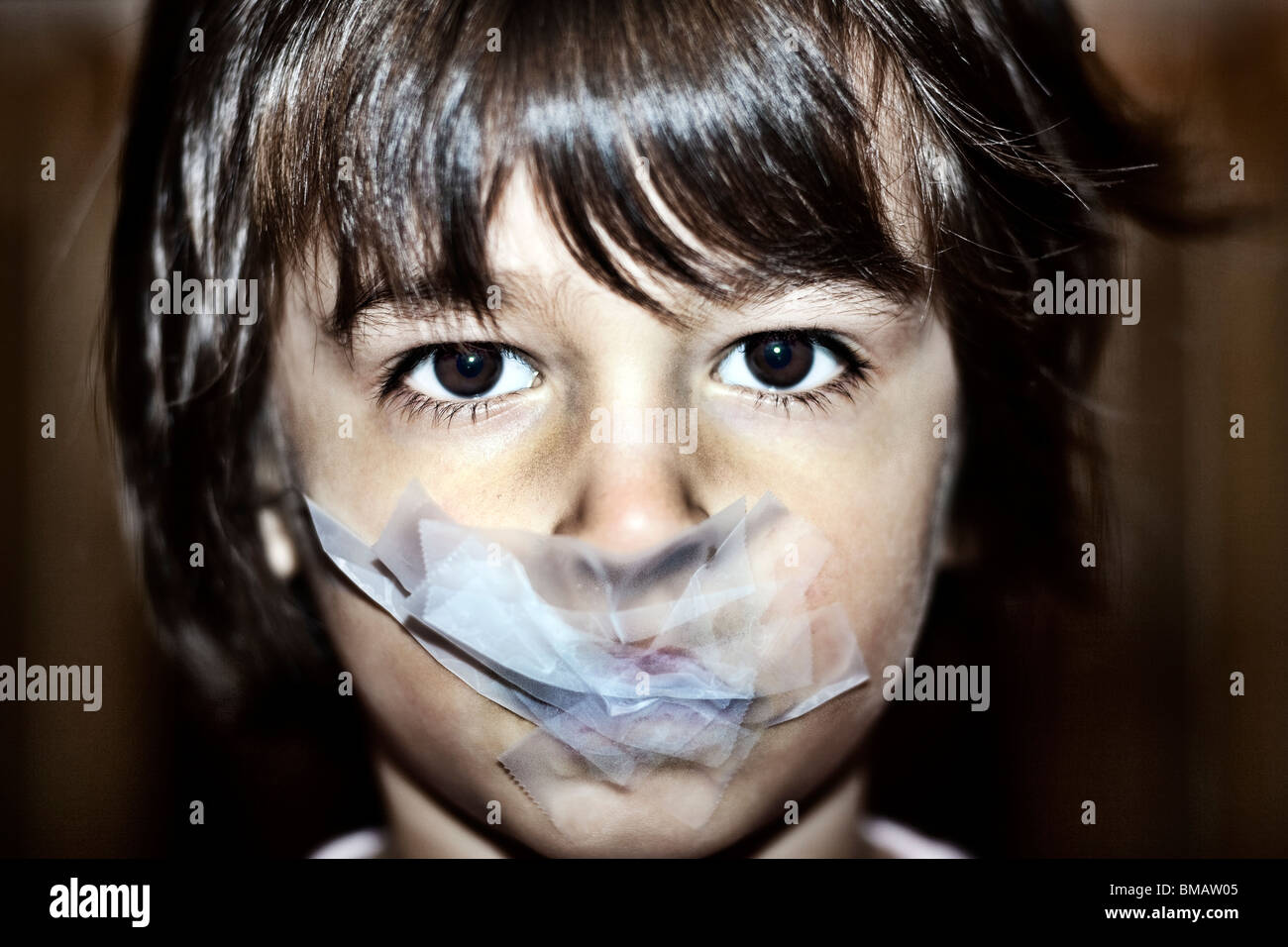 Young Boy Gagged With Tape Young Boy Gagged With Tape