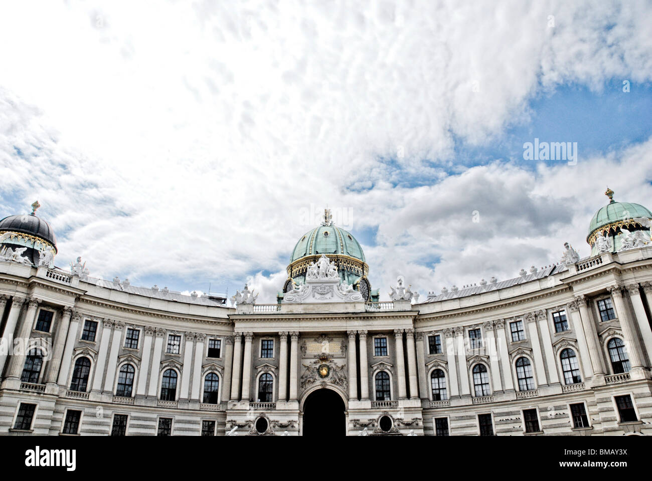 Hofburg Palace in Vienna Austria. Stock Photo